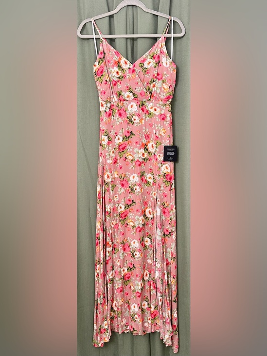Lulus Dresses & Skirts - Lulus Pink Floral Maxi Dress NWT Size Small